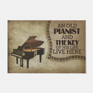 Tapete Um Antigo Pianista E A Chave De Sua Vida