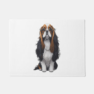 Tapete Um cachorro bonito Rei Charles Spaniel