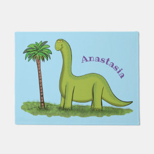 Tapete Um desenho animado de brontosaurus dinossauros, ve