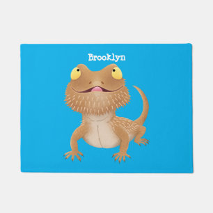 Tapete Um desenho animado de lagarto de dragão barbudo