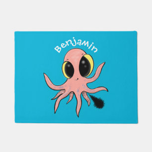 Tapete Um desenho animado de polvos de bebês, bonitos e