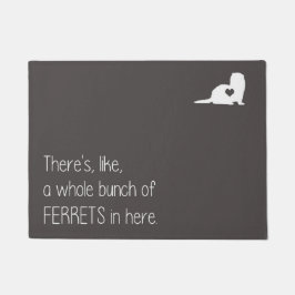 Tapete Um monte de porta de furões