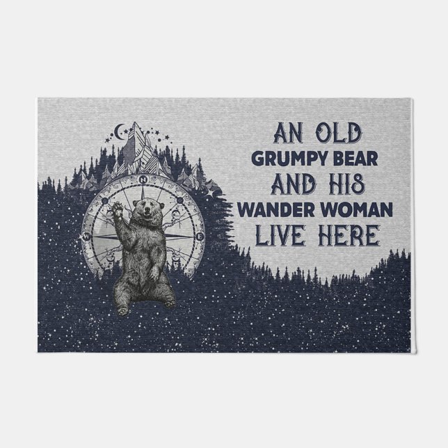 Tapete Um Urso Velho E Sua Mulher Vencedora (Frente)