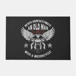 Tapete Um Velho com Moto