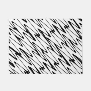 Tapete Uma Arte Moderna de Linha Energética de Abstrato