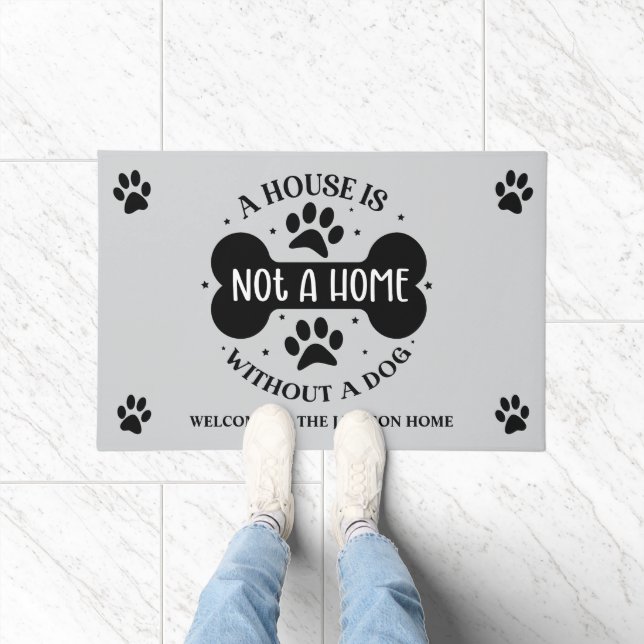 Tapete Uma Casa Não É Uma Casa Sem Cachorro (Interior)