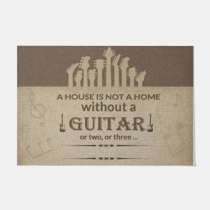 Tapete Uma Casa Não É Uma Casa Sem Violão