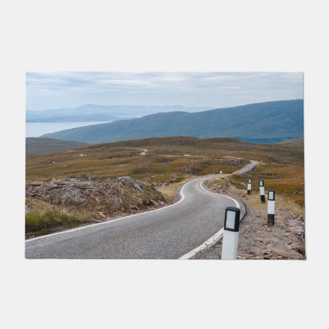 Tapete Uma estrada estreita de solteiro - Escócia (Frente)