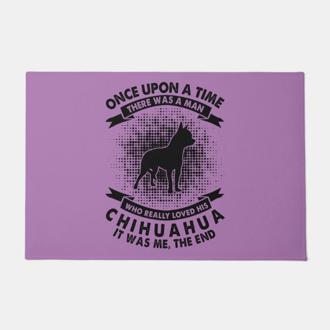 Tapete uma vez, era homem - chihuahua (Frente)