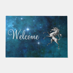 Tapete Unicórnio Celestial Personalizável