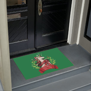 Tapete Unicórnio de Natal Mágico