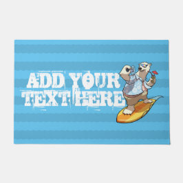 Tapete Urso Polar legal surfando com Cartoon Cocktail