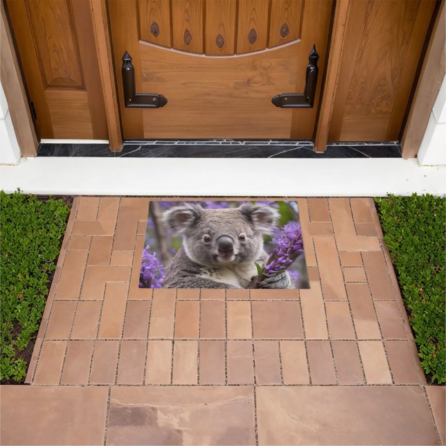 Tapete Urso Purple Jacaranda Koala (Ar livre)
