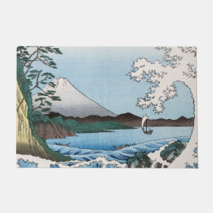 Tapete Utagawa Hiroshige - Mar ao largo de Satta, Provínc