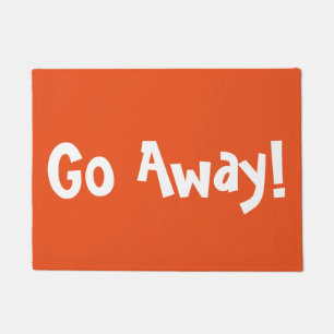 Tapete Vá Embora! Cor da porta/cor DIY