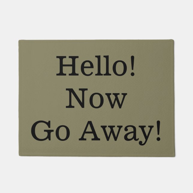 Tapete Vai a esteira ausente (Frente)