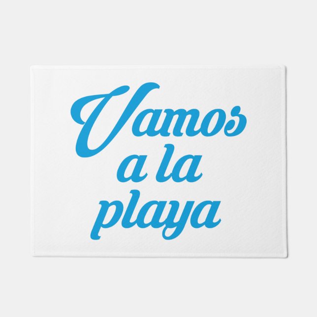 TAPETE VAMOS A LA PLAYA (Frente)