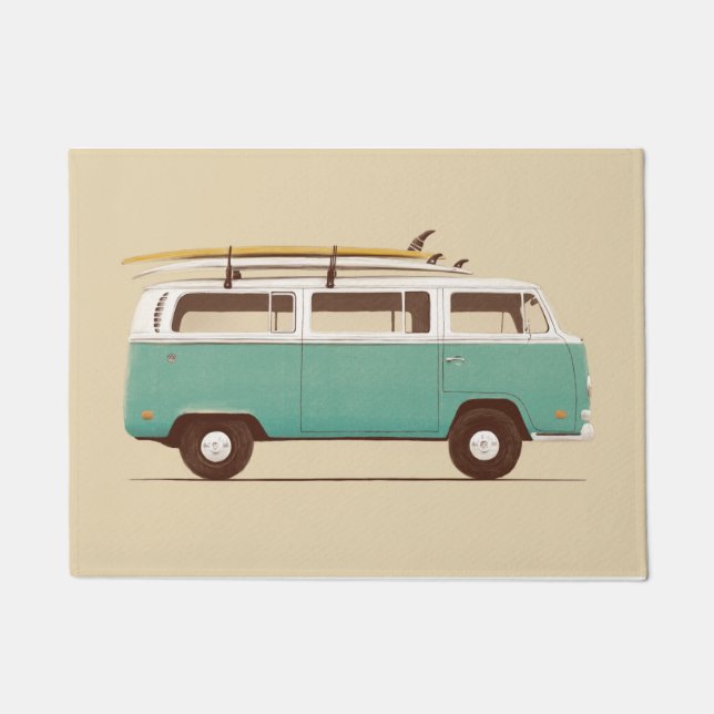 Tapete Van azul | Florent Bodart (Frente)