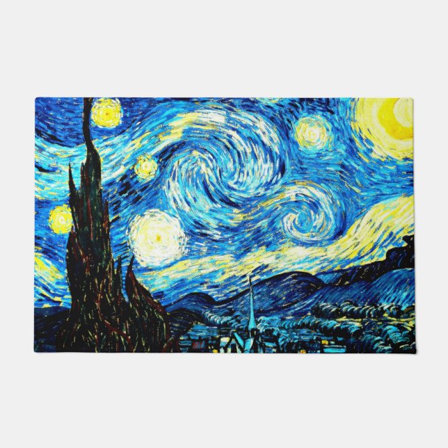 Tapete Van Gogh está no Starry Night (Frente)