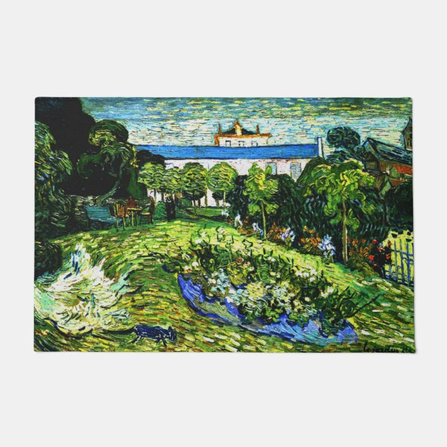 Tapete Van Gogh - Jardim de Daubigny, 1890, (Frente)