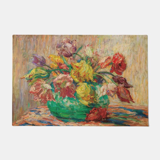 Tapete Vase com Tulipas (Schlobach) (Frente)