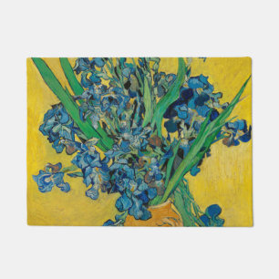 Tapete Vaso de Van Gogh com Íris Impressionismo Clássico