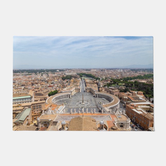 Tapete Vaticano, Itália: Ruas. Vista aérea de Peter Squar (Frente)