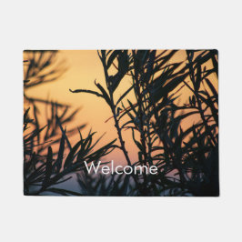 Tapete Vegetação ao pôr do sol