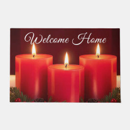 Tapete Velas de Natal Românticas - Boas-vindas a Matriz