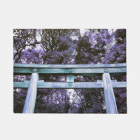 Velho portão no santuário Meiji no Parque Yoyogi e
