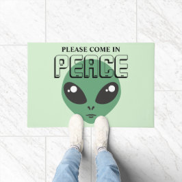 Tapete Venha em Paz Alien