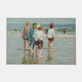 Tapete Verão em Brighton Beach (por E.H. Potthast)