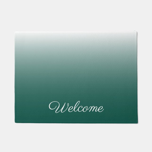 Tapete Verde-gradiente ombre personalizado (Frente)