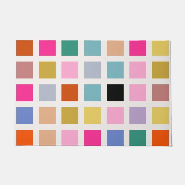 Tapete Verifique o quadro de verificação geométrica do Me (Frente)