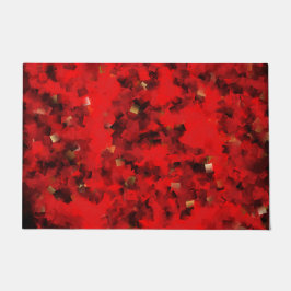 Tapete vermelho, quadrado, geométrico, textura, xadrez, c