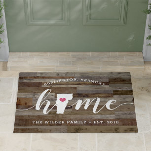 Tapete Vermont Home State Personated Wood Look