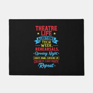 Tapete Vida no Teatro Para Ator