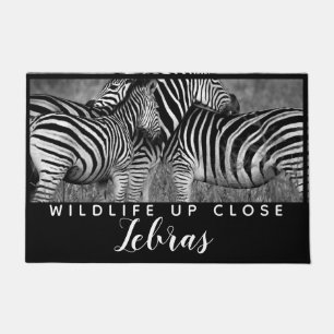 Tapete Vida Selvagem Branca de Stripe Animal