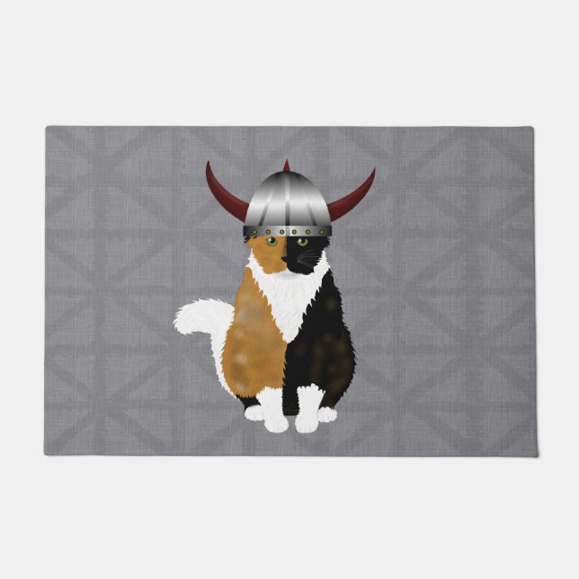 Tapete Viking Calico Cat Doormat (Frente)