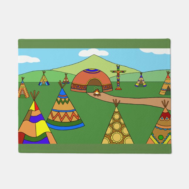 Tapete Vila Indiana (Frente)