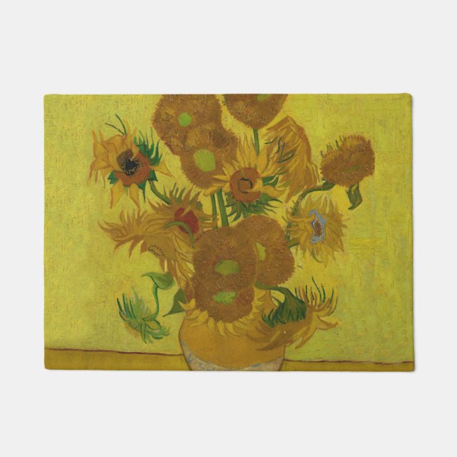 Tapete Vincent Van Gogh 15 Sunflower Painting (Frente)