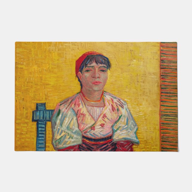 Tapete Vincent Van Gogh - A Mulher Italiana (Frente)