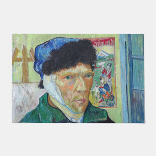 Tapete Vincent van Gogh - Autorretrato com ouvido colado