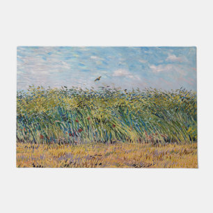 Tapete Vincent van Gogh - Campo de trigo com Lark