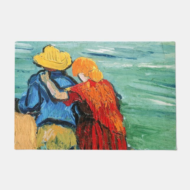 Tapete Vincent van Gogh - Dois Amantes (Frente)