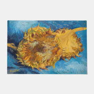 Tapete Vincent van Gogh - Dois Girassóis Cortados