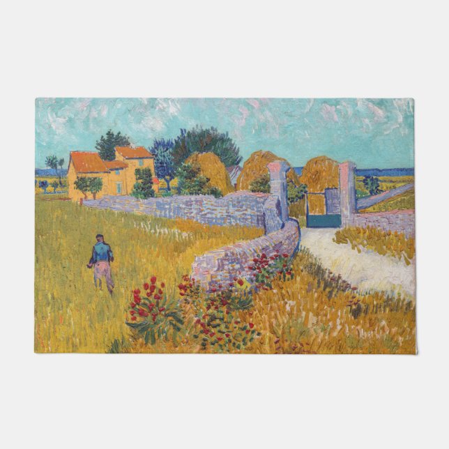 Tapete Vincent van Gogh - Farmhouse in Provence (Frente)