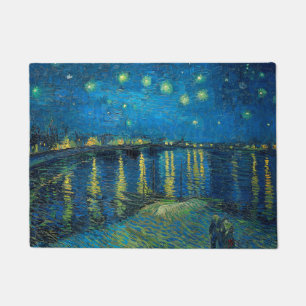 Tapete Vincent Van Gogh Noite Estrelada Sobre o Ródano