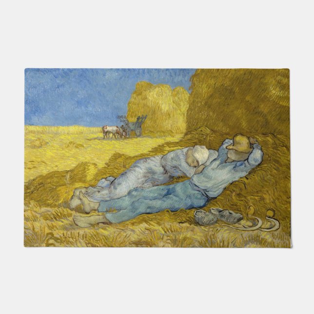 Tapete Vincent Van Gogh - Noon, Descanse do trabalho / Si (Frente)