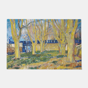Tapete Vincent van Gogh - O Comboio Azul